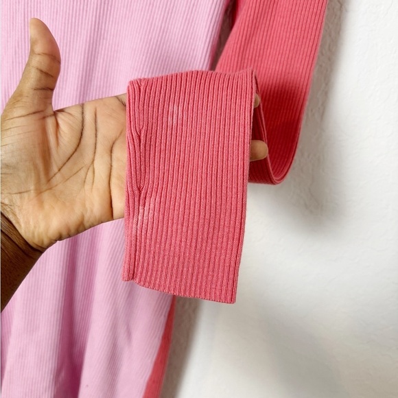 Tome Tie Front Long Ribbed Cardigan - Picture 9 of 9